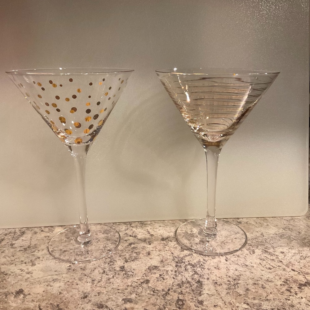 Cocktail glasses